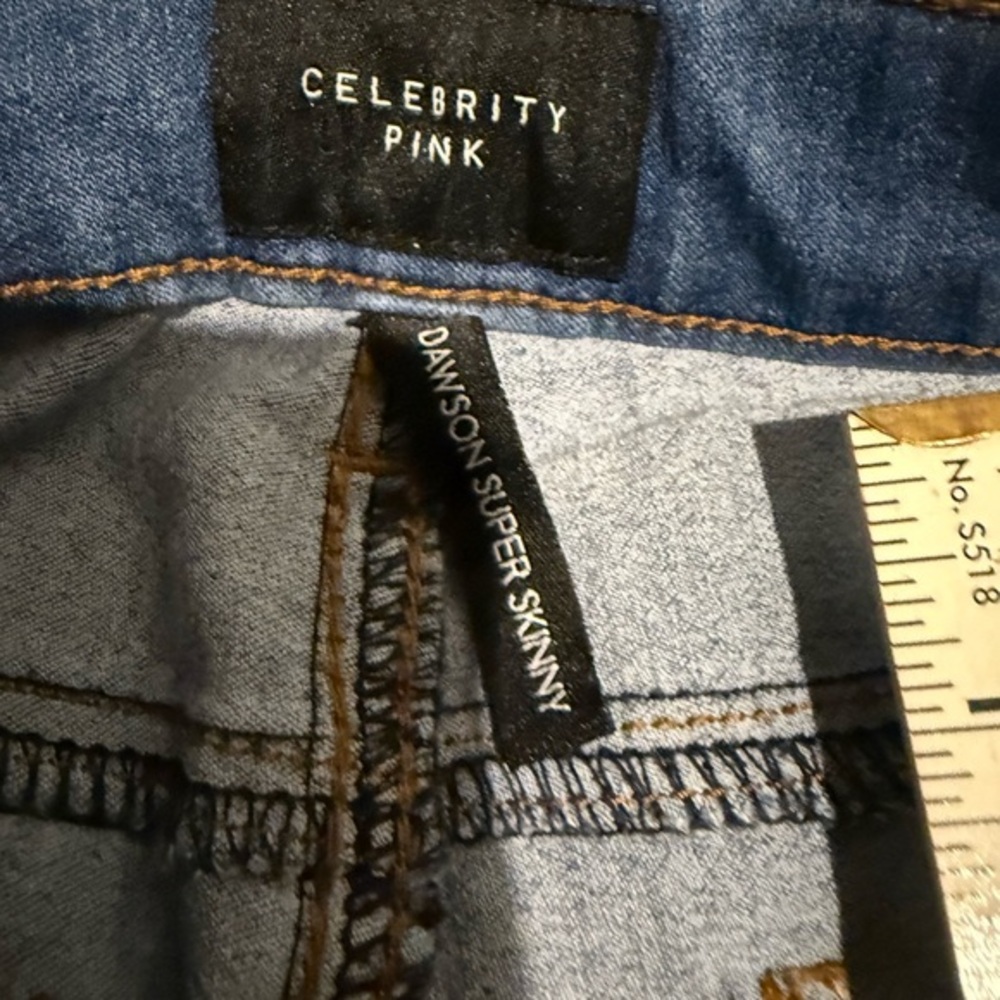 Celebrity Pink Dawson Super Skinny Jean - 27 - NWOT - Picture 7 of 13